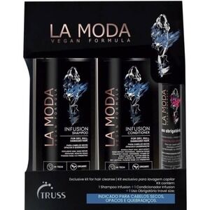 TRUSS La Moda Infusion Shampoo, Conditioner 300ml, Deluxe Prime Travel Sz